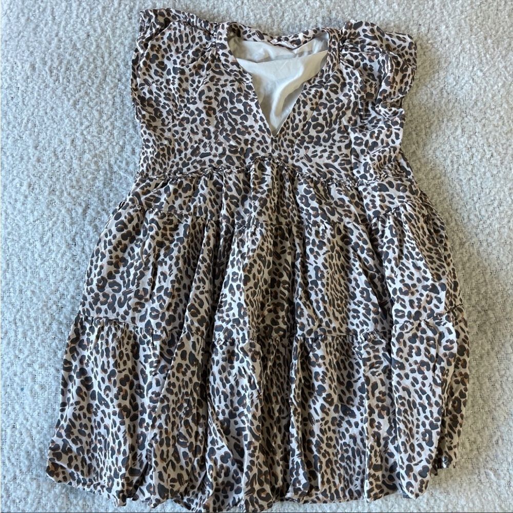 Thml animal‎ print mini dress M